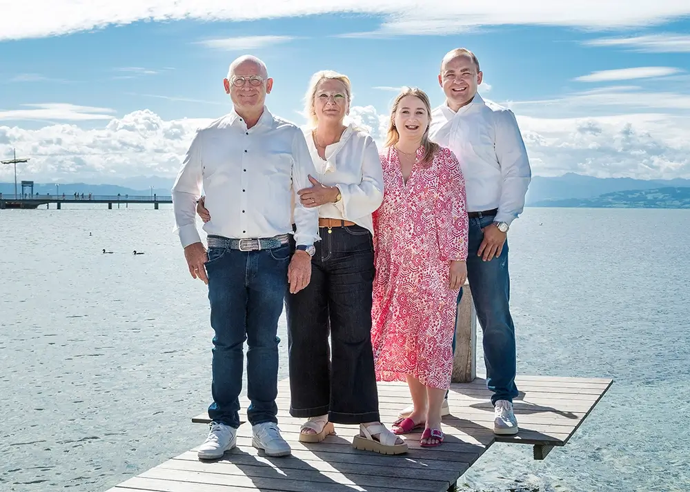 Gastgeberteam des Hotels