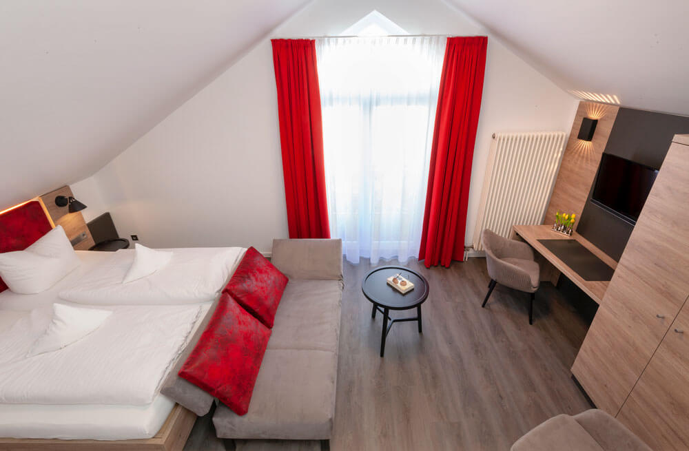 Komfort Doppelzimmer Bild von oben
